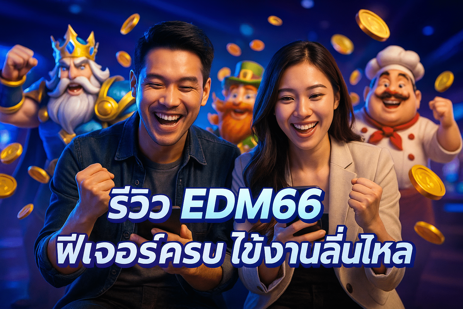 รีวิว EDM66 ฟีเจอร์ครบ ใช้งานลื่นไหล