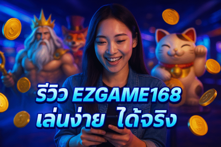 รีวิว EZGAME168 เล่นง่าย ได้จริง