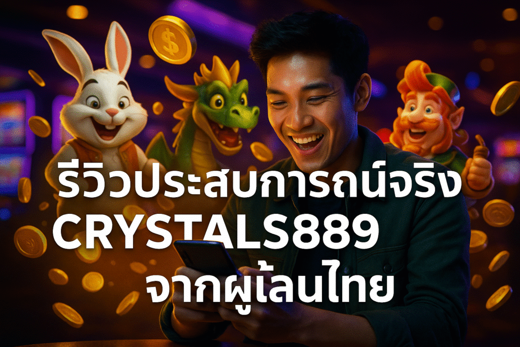รีวิวประสบการณ์จริง CRYSTALS889 จากผู้เล่นไทย