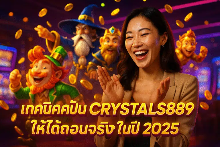 เทคนิคปั่น CRYSTALS889 ให้ได้ถอนจริงในปี 2025