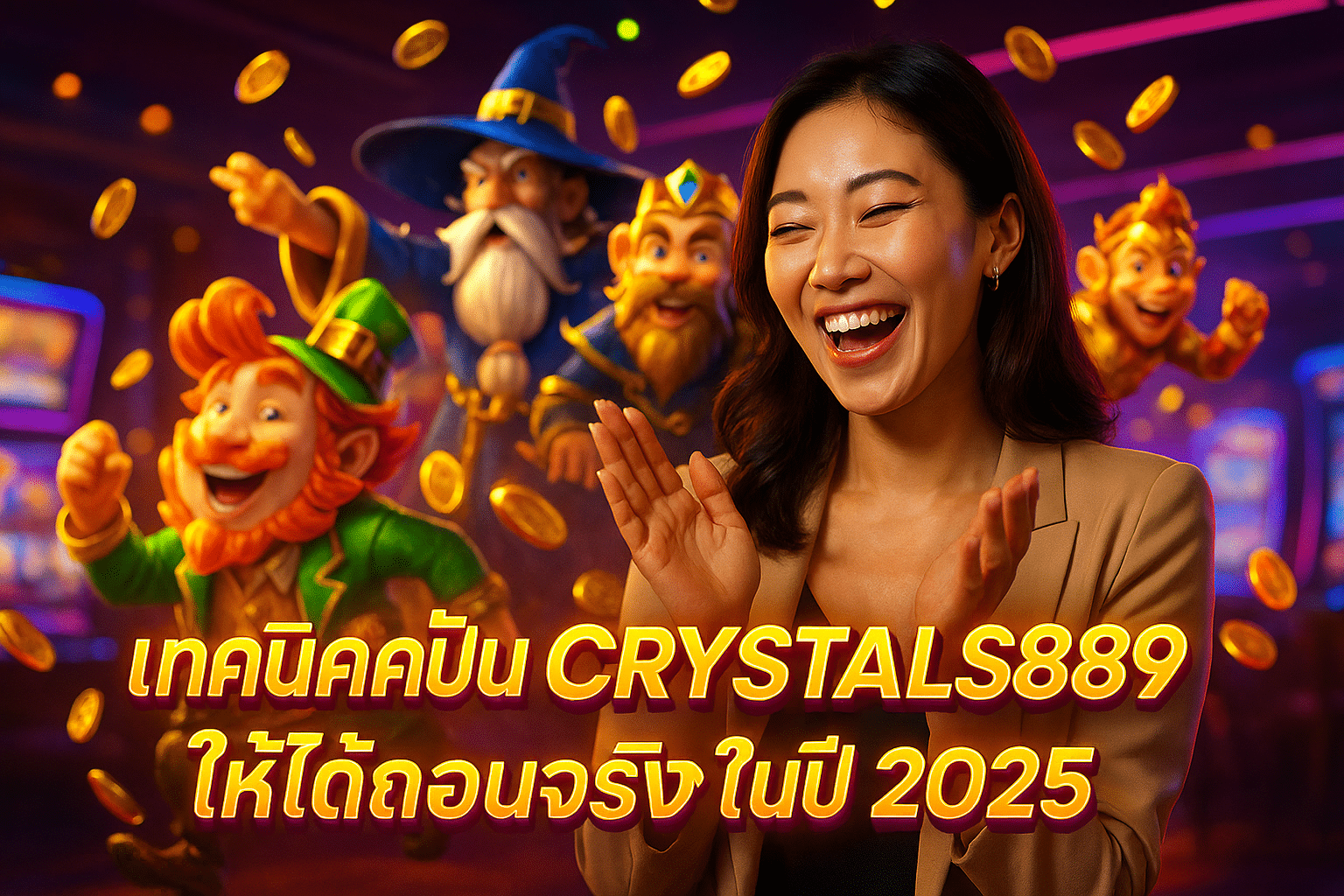 เทคนิคปั่น CRYSTALS889 ให้ได้ถอนจริงในปี 2025