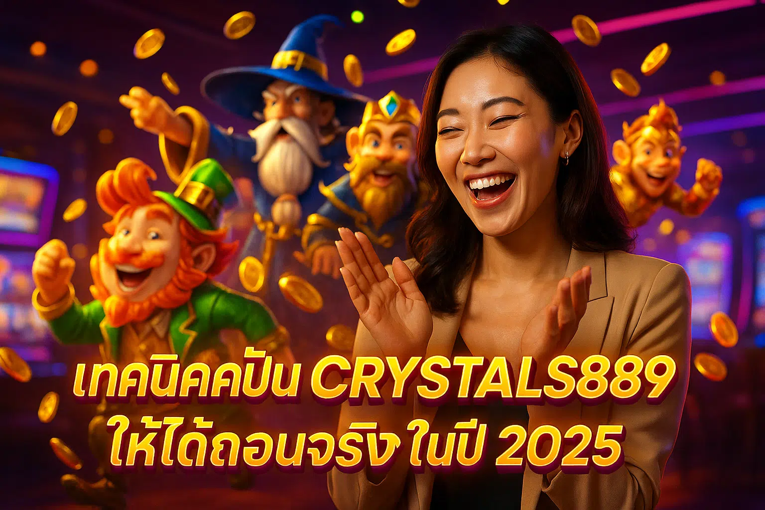 เทคนิคปั่น CRYSTALS889 ให้ได้ถอนจริงในปี 2025